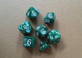 7pcs/set 17 Colors Multifaceted Dice