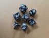 7pcs/set 17 Colors Multifaceted Dice