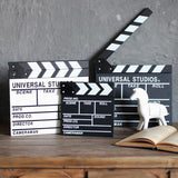 1 Pcs Director Video Scene Dry Erase Clapperboard