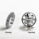 Vintage Astronomical Ball Rings For Women Men