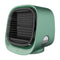 Air Cooler Fan Mini Desktop Air Conditioner with Night Light Mini USB