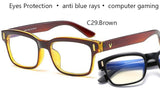 Blue Ray Computer Glasses Men Screen Radiation Eyewear Brand Design Office Gaming Blue Light Goggle UV Blocking Eye Spectacles