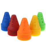 Brand New 10Pcs/Lot Sport Football Soccer Rugby Training Cone Cylinders