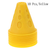 Brand New 10Pcs/Lot Sport Football Soccer Rugby Training Cone Cylinders