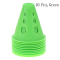 Brand New 10Pcs/Lot Sport Football Soccer Rugby Training Cone Cylinders