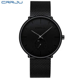 Luxury Quartz Men Casual Slim Mesh Watch