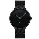 Luxury Quartz Men Casual Slim Mesh Watch