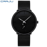 Luxury Quartz Men Casual Slim Mesh Watch