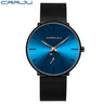 Luxury Quartz Men Casual Slim Mesh Watch