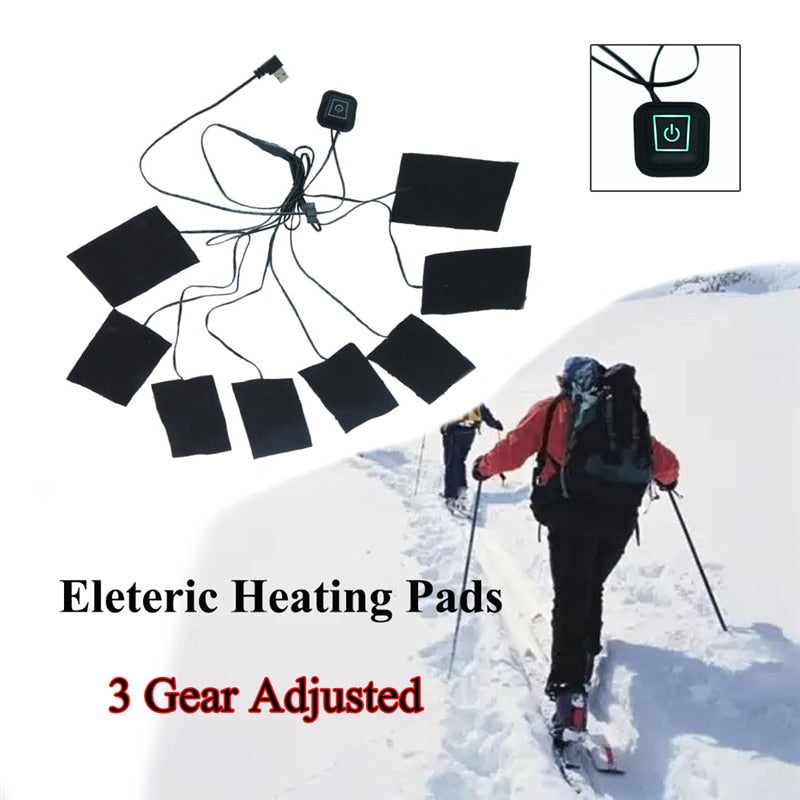 Themal Warm Winter Heating Vest Pads