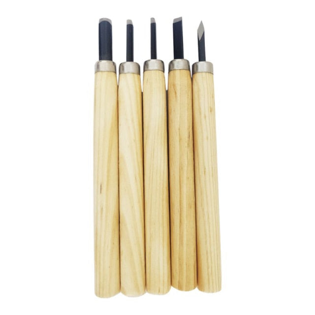 12pcs Professional Hand Wood Carving Chisel