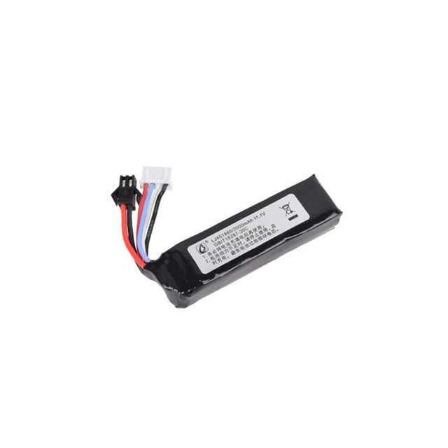 11.1v 2000mah 451865 Lipo Battery + Charger for Electric Water Guns Battery RC Helicopter 3S Lithium Polymer Battery SM-2P Plug