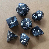 7pcs/set 17 Colors Multifaceted Dice