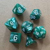 7pcs/set 17 Colors Multifaceted Dice