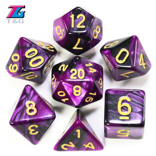 2-color Dice Set 7pcs