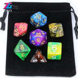 2-color Dice Set 7pcs