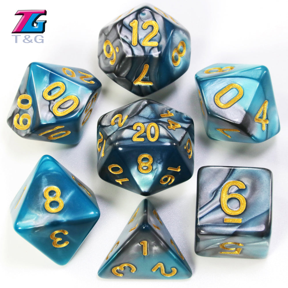 2-color Dice Set 7pcs