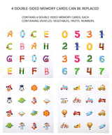 Montessori memory 3D wooden puzzle
