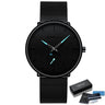 Luxury Quartz Men Casual Slim Mesh Watch