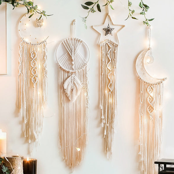 Moon And Star Macrame