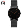 Sahara Desert Dial Japan Quartz Wristwatch Stainless Steel Rose Gold Waterproof Watch for Women