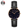 Sahara Desert Dial Japan Quartz Wristwatch Stainless Steel Rose Gold Waterproof Watch for Women