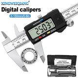 6 Inch 0-150mm Measuring Tool Stainless Steel Digital Caliper