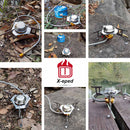 Camping Gas Stove Portable Folding Outdoor Backpacking Equipment