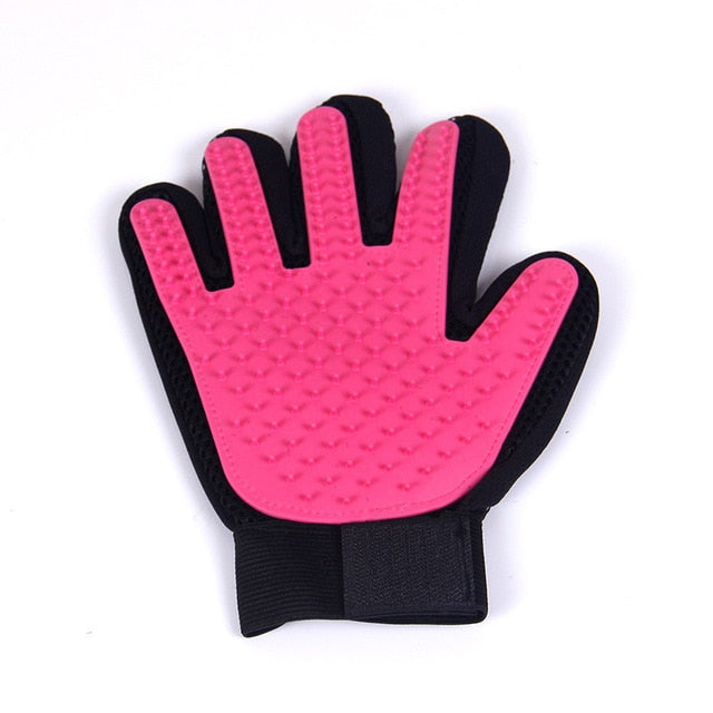 Grooming Glove Dog Cat Hair Deshedding Brush