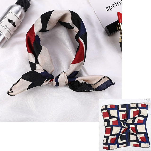 Square Silk Scarfs or Hair Accessory
