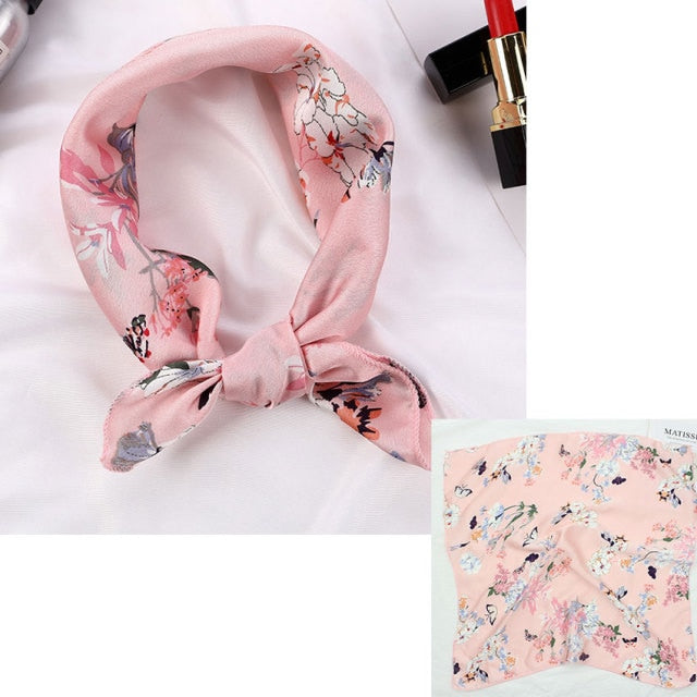 Square Silk Scarfs or Hair Accessory