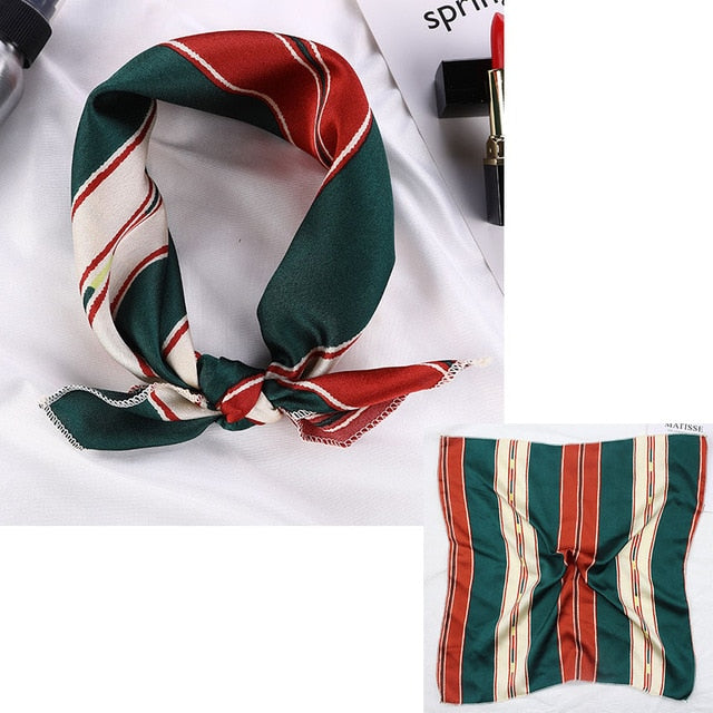 Square Silk Scarfs or Hair Accessory