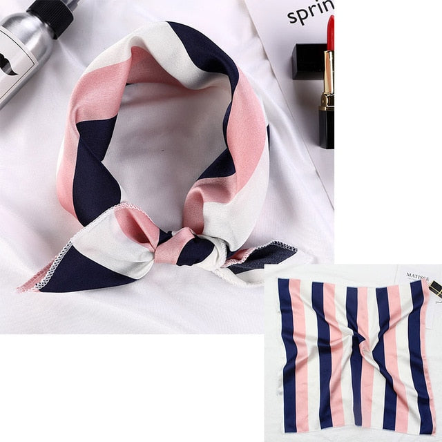 Square Silk Scarfs or Hair Accessory