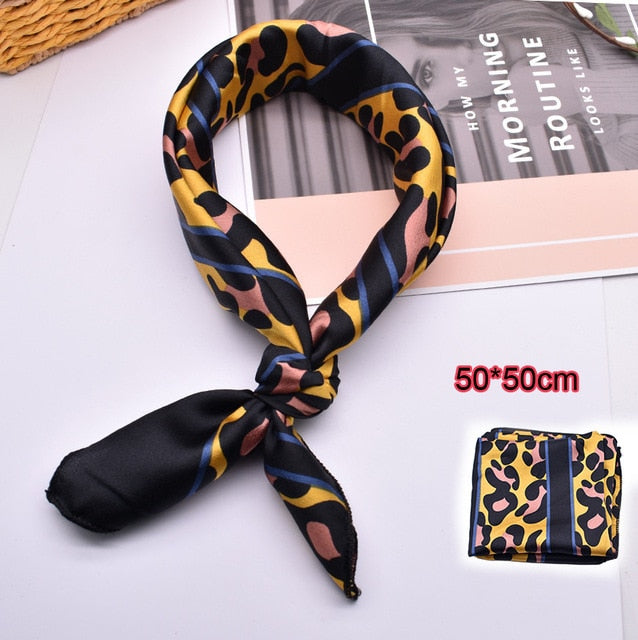 Square Silk Scarfs or Hair Accessory