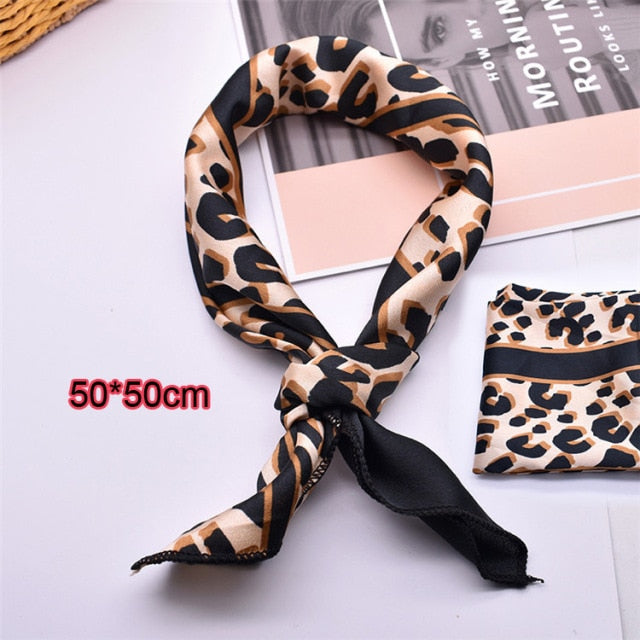 Square Silk Scarfs or Hair Accessory