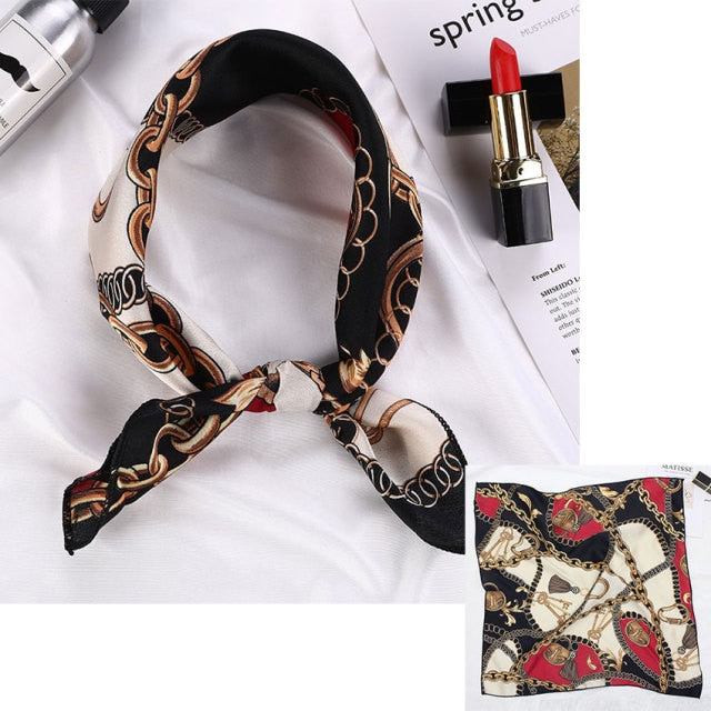 Square Silk Scarfs or Hair Accessory