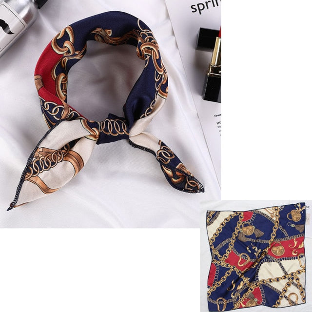Square Silk Scarfs or Hair Accessory