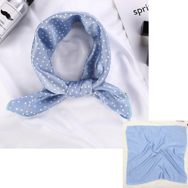 Square Silk Scarfs or Hair Accessory