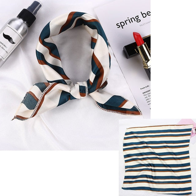 Square Silk Scarfs or Hair Accessory