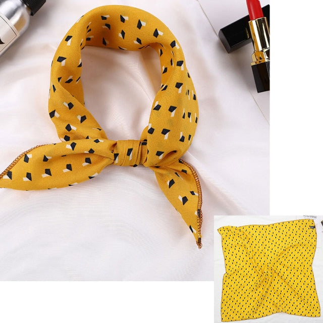 Square Silk Scarfs or Hair Accessory