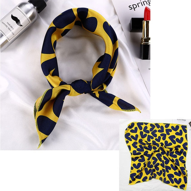 Square Silk Scarfs or Hair Accessory