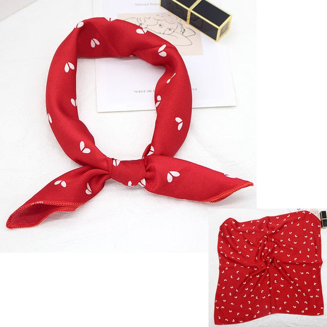 Square Silk Scarfs or Hair Accessory