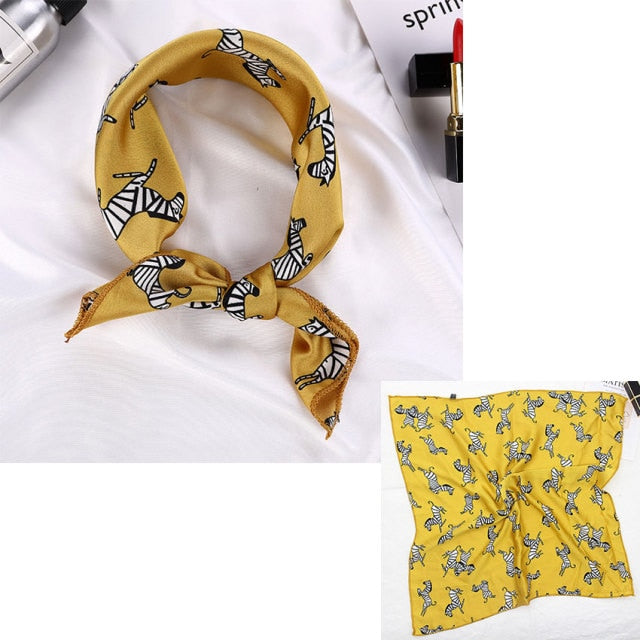 Square Silk Scarfs or Hair Accessory