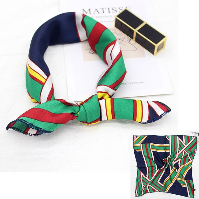 Square Silk Scarfs or Hair Accessory