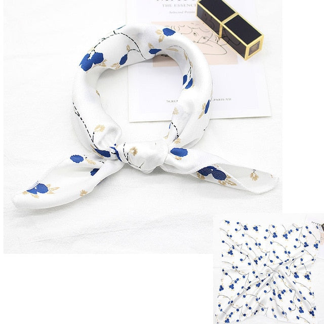 Square Silk Scarfs or Hair Accessory