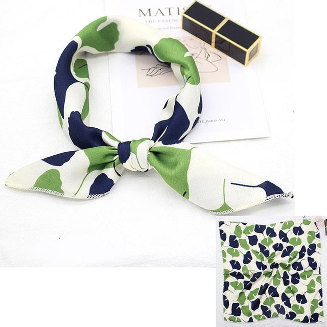Square Silk Scarfs or Hair Accessory