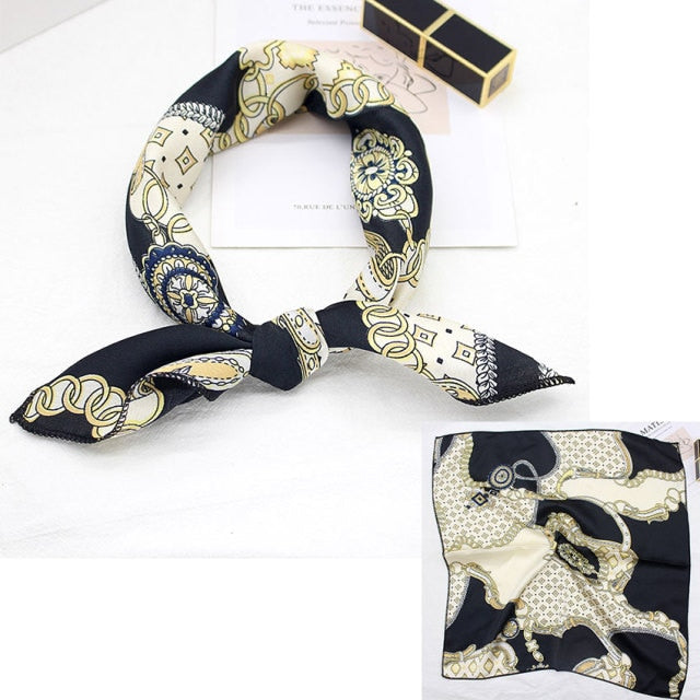Square Silk Scarfs or Hair Accessory