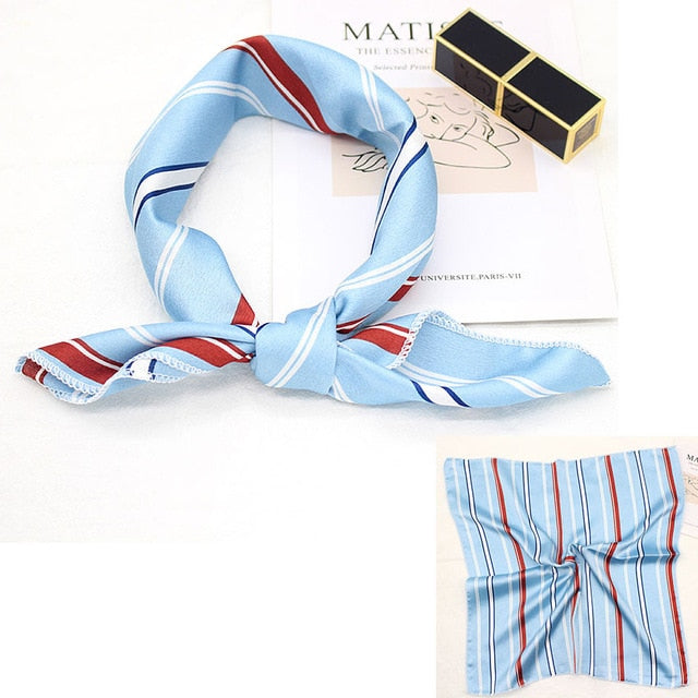 Square Silk Scarfs or Hair Accessory