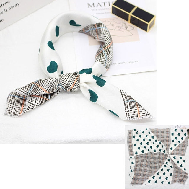 Square Silk Scarfs or Hair Accessory