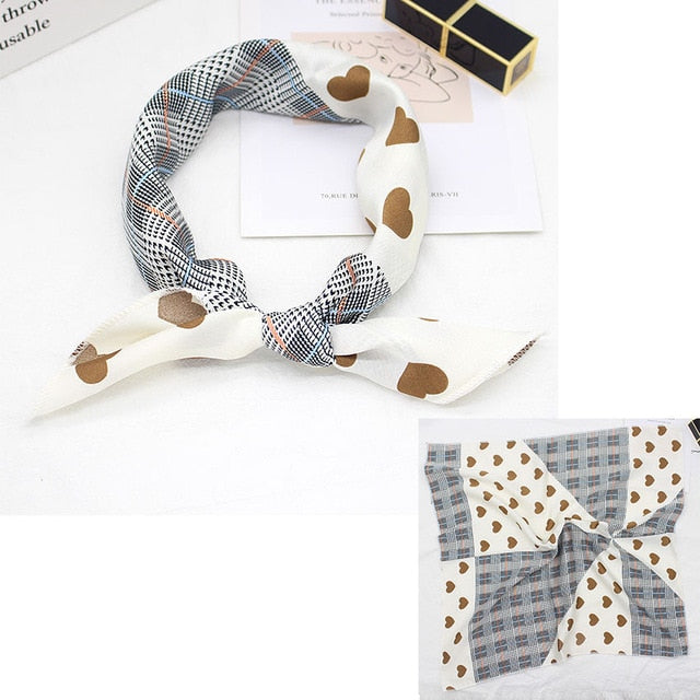 Square Silk Scarfs or Hair Accessory